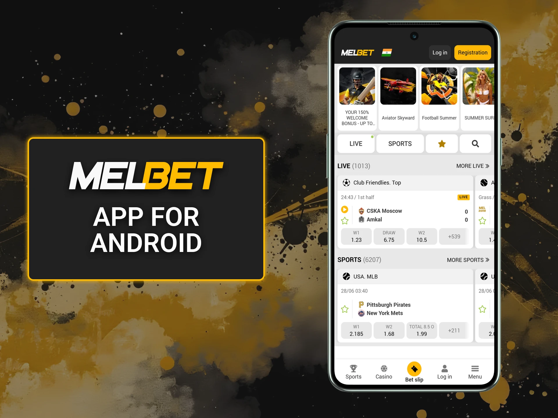 Install Melbet app on Android in just a few minutes.