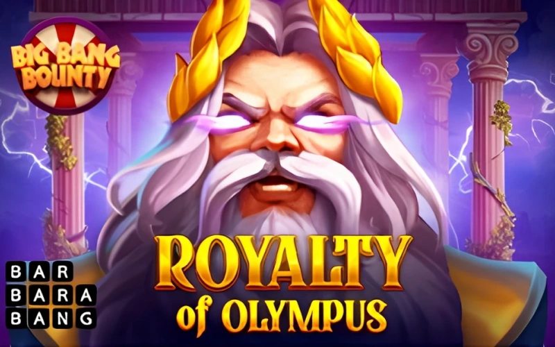 Spin Royalty of Olympus reels on the Melbet platform.